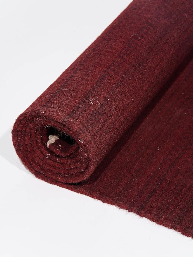 Hand Woven Flat Weave Kilim Wool ECO-Friendly Area Rugs - Image 6