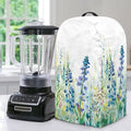 Blue Lavender Floral Kitchen Blender Cover Food Processor Dust Cover by NETILGEN