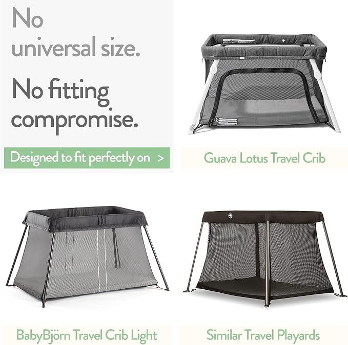 Joey + Joan Travel Crib Fitted Sheets - Image 2