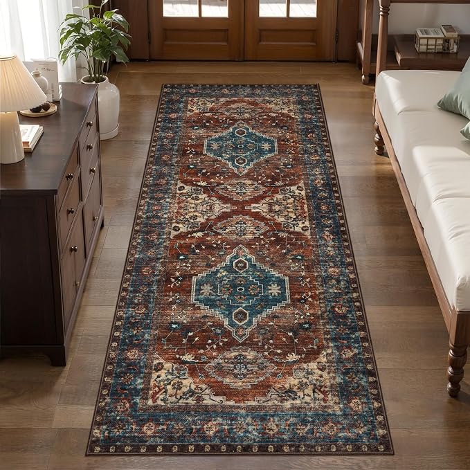 Tangsoo 2.6x8 Washable Runner Rug - Image 7