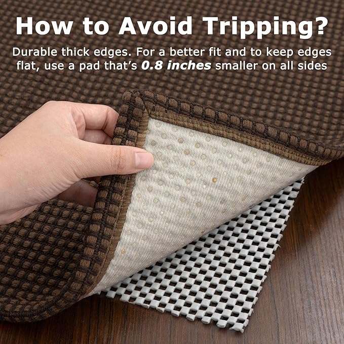 KOZYFLY Runners for Hallways 2x10 ft Washable Kitchen Runner Non Slip Rubber - Image 5