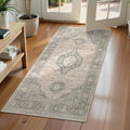 Lahome Oriental Small Area Rug, 2x4 Washable Entryway Rug Non-Slip Ultra-Thin by Lahome