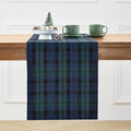 Solino Home Linen Plaid Table Runner 60 Inches by SolinoHome