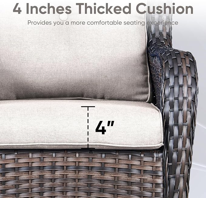 10-Piece Outdoor Patio Cushion Set - Image 3