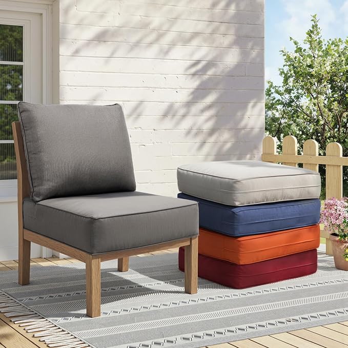 6" Thick Outdoor Chair Cushions - Image 3