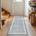 jinchan Floral Runner Rug 2x5 by JINCHAN
