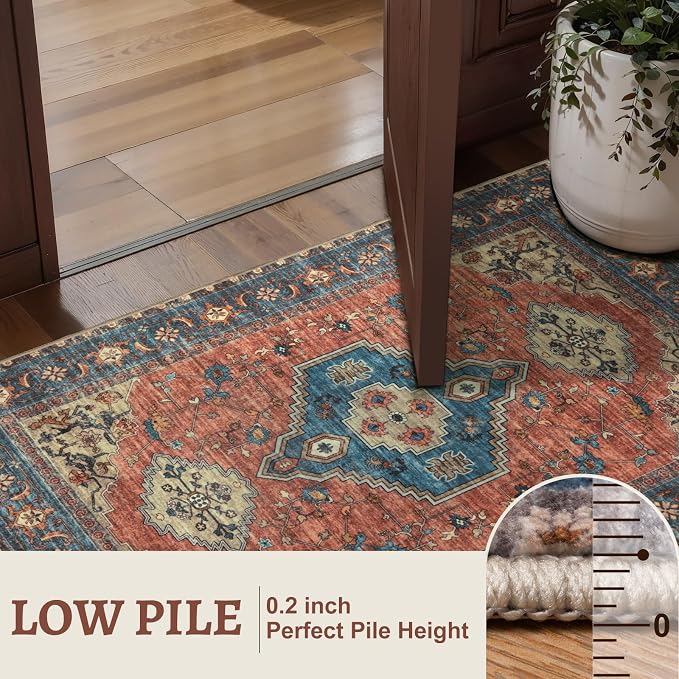 Tangsoo 2.6x8 Washable Runner Rug - Image 6