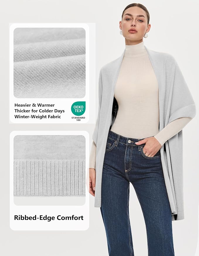 PULI Women's Pashmina Shawl Wraps - Image 4
