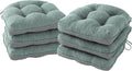 Chair Cushions for Dining Chairs Set of 6, Kitchen Chair Cushions, Chair Pads by IPYNBAP