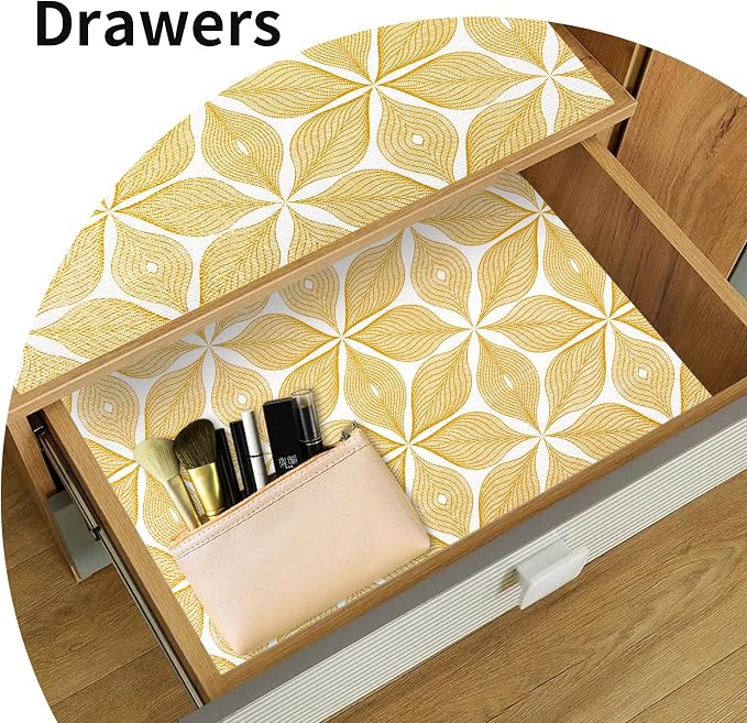 Shelf Liners for Kitchen Cabinets 23.62in x 39.5FT, Non Adhesive Cabinet Liner - Image 9