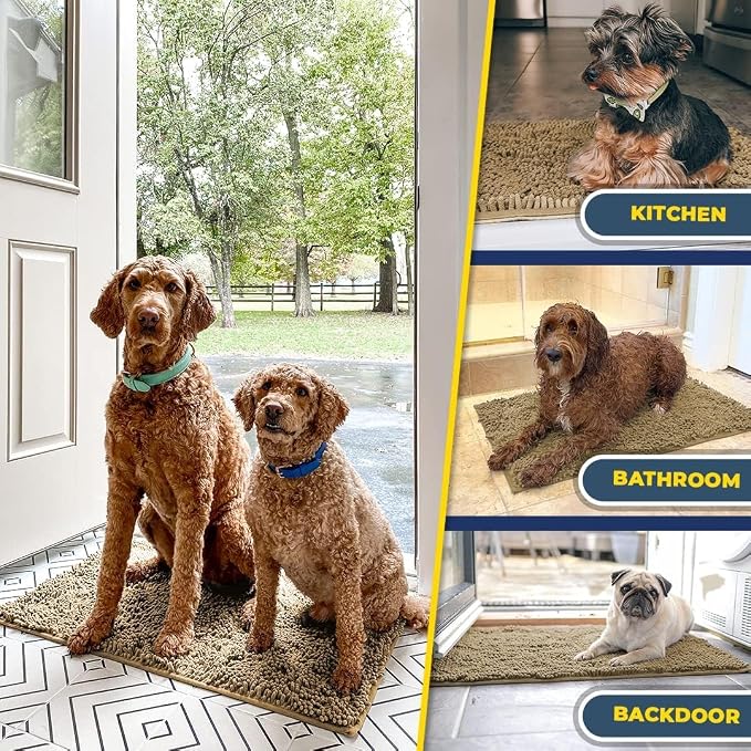 Muddy Mat® Shown on TV – Super Absorbent Door Mat Indoor, Microfiber Quick Dry - Image 7