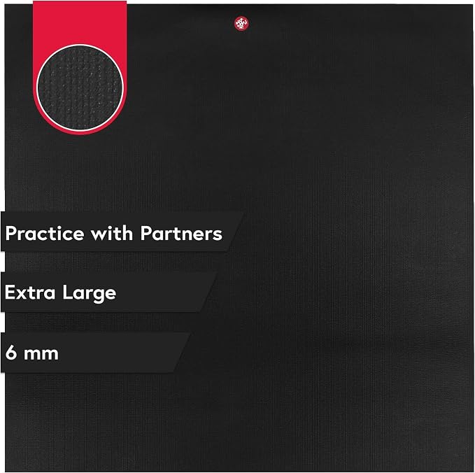 Manduka PRO Yoga Mat - 6mm | Lifetime Durability | Hygienic Construction | by Manduka