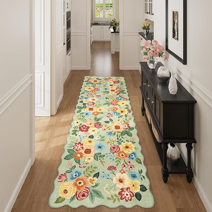 DUKINO 2x6 Runner Rug for Hallway, Washable Kitchen Rug - Image 7