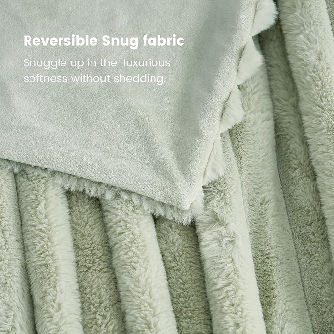 Cozy Bliss Faux Fur Throw Blanket - Image 7