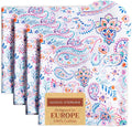 Maison d' Hermine Cloth Napkins Set of 4 100% Cotton Everyday Reusable Square by MaisondHermine