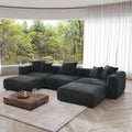 JACH 141" Oversized Modular Sectional Sofa, Deep 3-Seats Sectional Couch by Unknown
