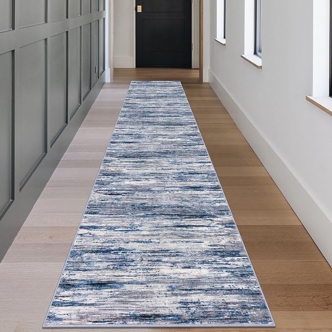 2.6x18 Modern Abstract Runner Rug - Image 3