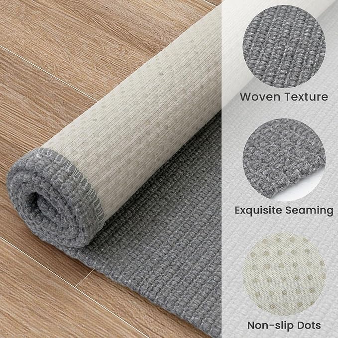 EARTHALL Washable Area Rug 2x3 Ft Non Slip Rugs - Image 5