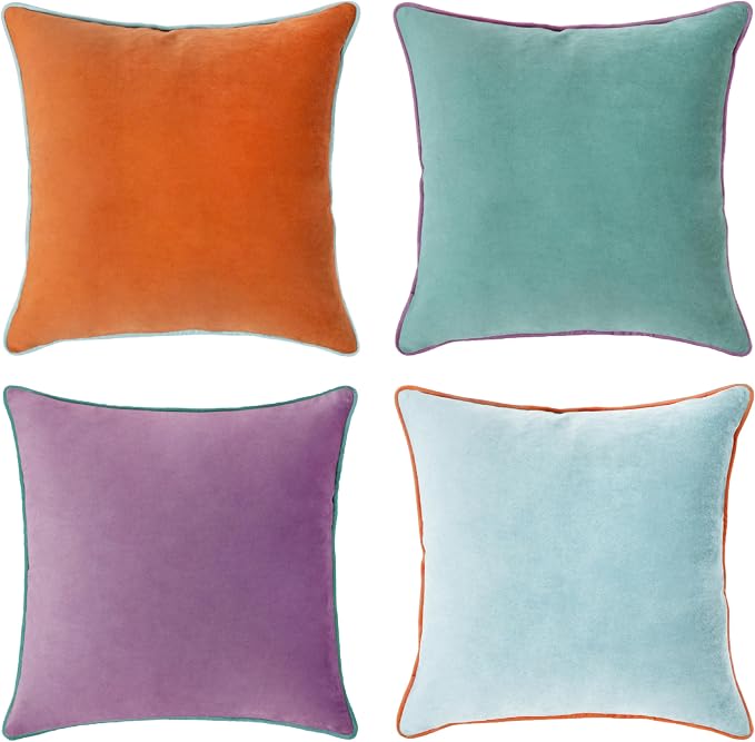 MONDAY MOOSE Decorative Throw Pillow Covers Cushion Cases, Mix and Match by MondayMoose
