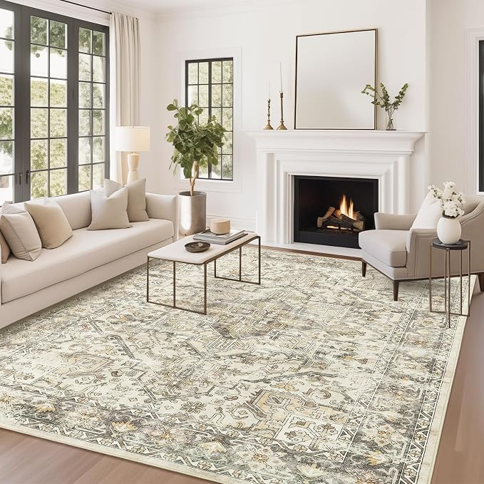 zesthome 6x9 Area Rug, Super Soft Washable Rugs - Image 3