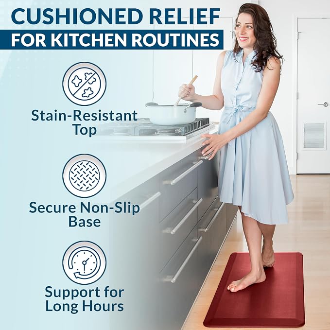 ComfiLife Anti Fatigue Floor Mat – 3/4 Inch Thick Kitchen Mats - Image 5