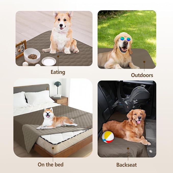 gogobunny 100% Double Sided Waterproof Dog Blanket Soft Pet Bed Cover - Image 4