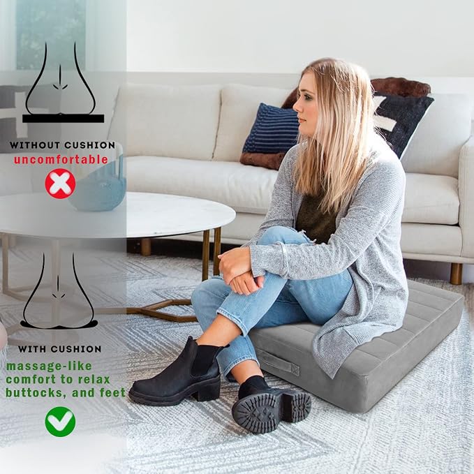 MeMoreCool Square Floor Pillow Seating - Image 3