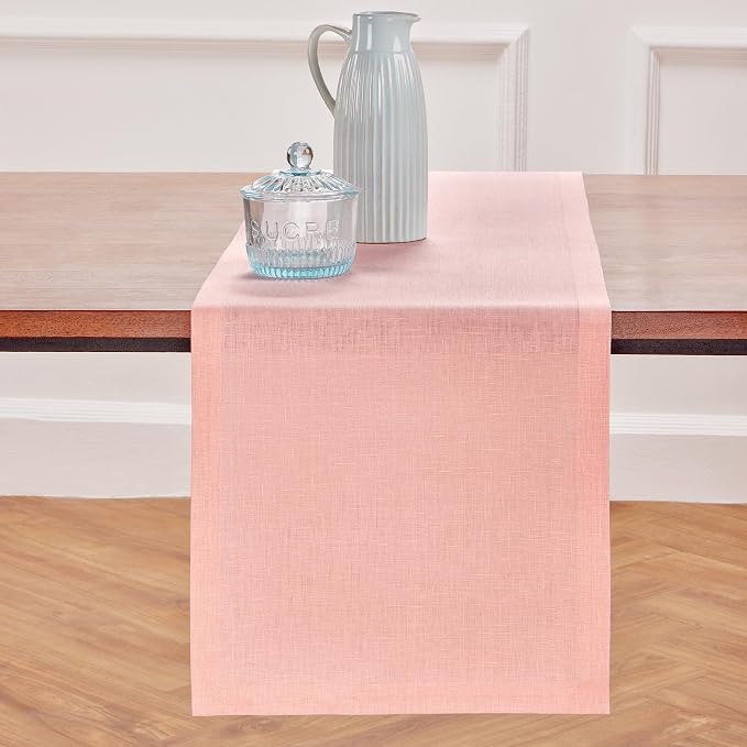 Solino Home Linen Table Runner 48 Inches - Image 2