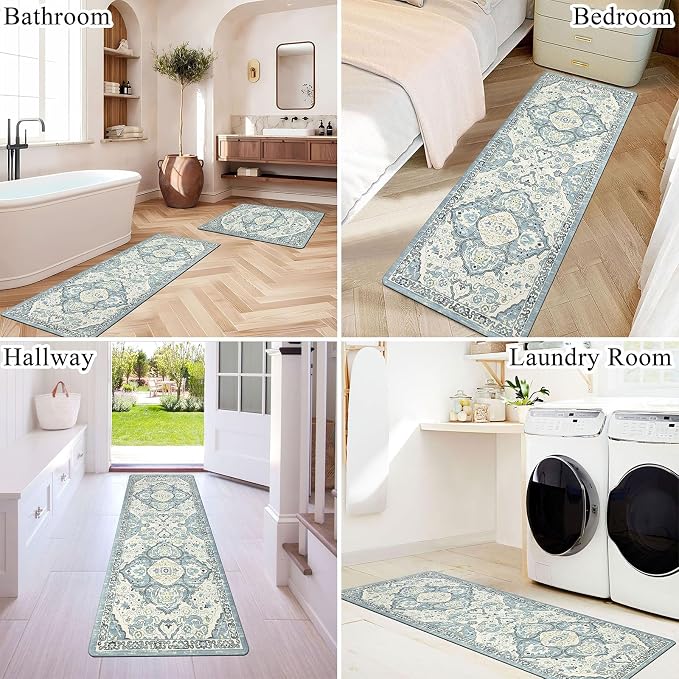 Ileading Anti Fatigue Kitchen Rugs Sets of 2 Cushioned Kitchen Mats - Image 6