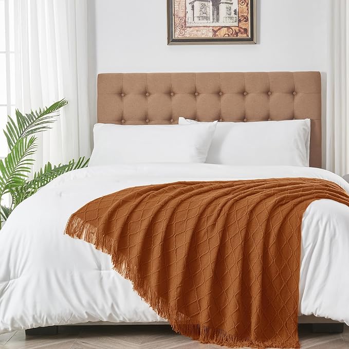 inhand Knitted Throw Blanket for Couch and Bed, Soft Living Room Home Decor - Image 6