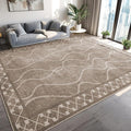 Area Rugs 6x9 Washable Rug, Non-Slip Rugs by Woottpe