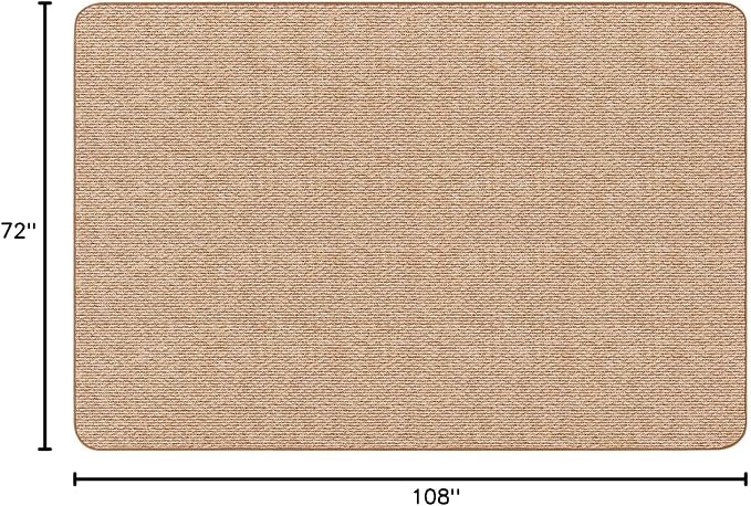 House, Home and More Skid-Resistant Carpet Indoor Area Rug Floor Mat - Image 2