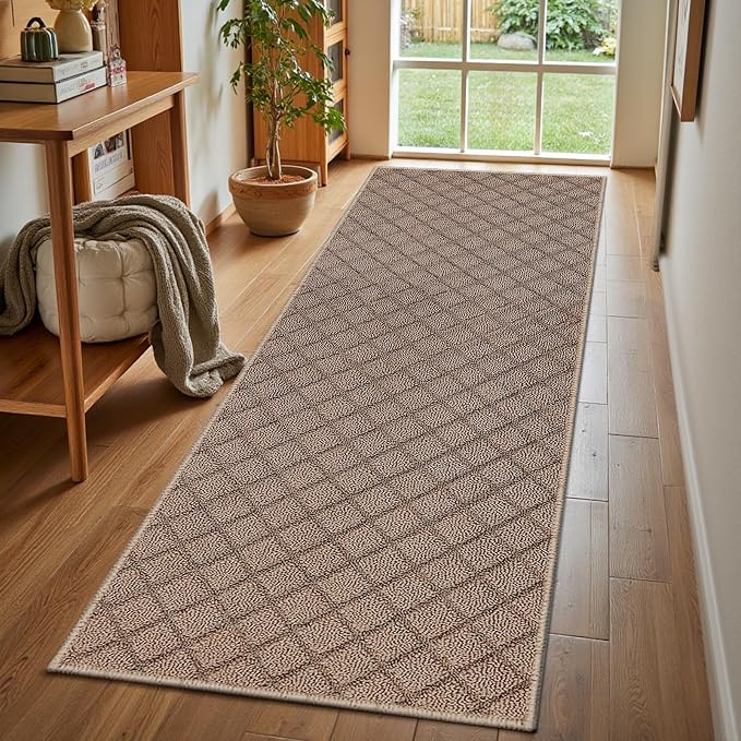 Azadx 2'x6' Front Entryway Door Mat Non Slip Indoor Door mats Washable Entry by Azadx