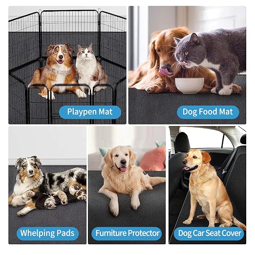 Dog Crate Kennel Pad Mat Liner, Dog Crate Mat - Image 6