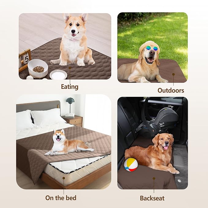 gogobunny 100% Double Sided Waterproof Dog Blanket Soft Pet Bed Cover - Image 3