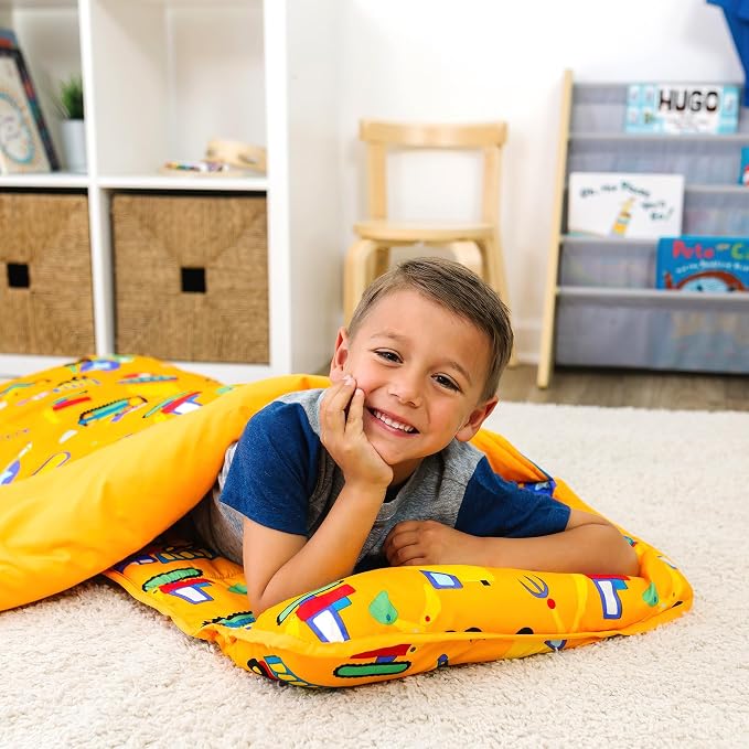 Wildkin Kids Microfiber Nap Mat – Soft Sleep Mat - Image 2