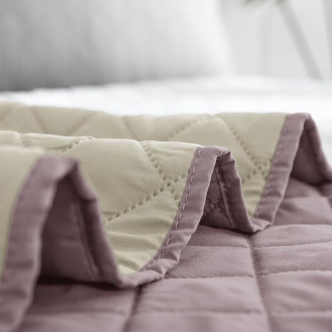 Easy-Going Twin Size Reversible Quilt Set - Image 7