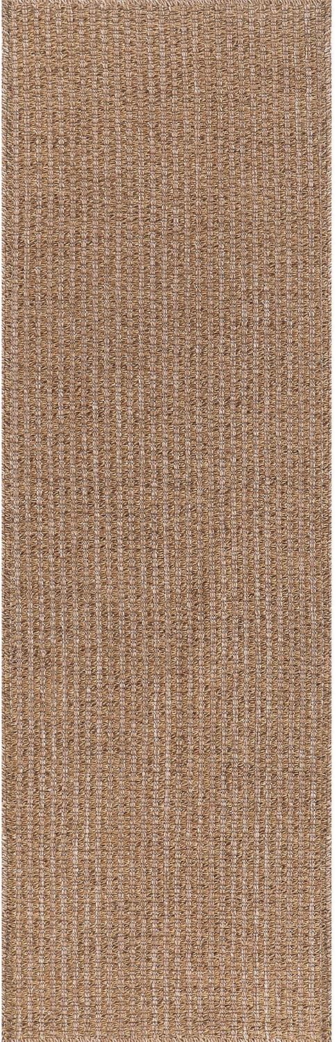 Easy Jute Runner Rug 2x7 Indoor Outdoor Natural Rugs Solid Fiber Rug Woven Area - Image 5