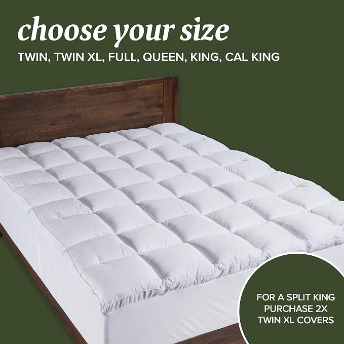 Beckham Hotel Collection California King Size Mattress Pad & Protector Hybrid - Image 8