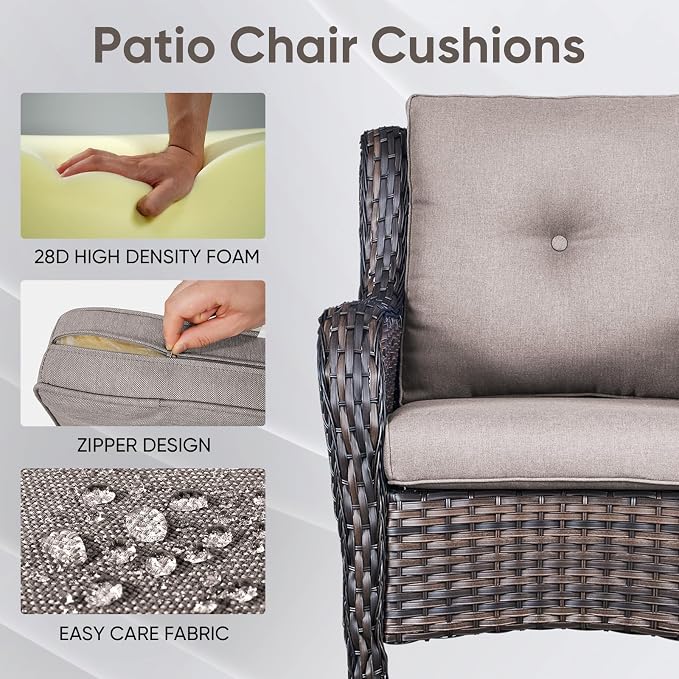 Patio Chair Cushions 6 Packs - Image 5