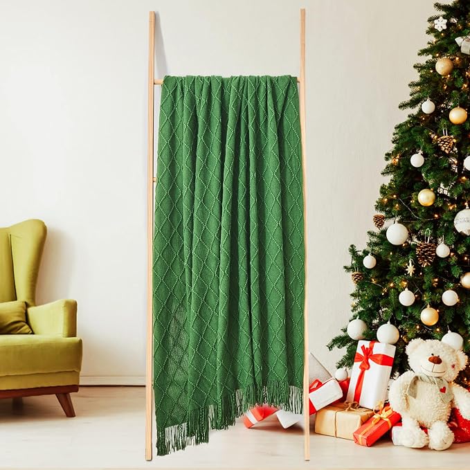 inhand Green Christmas Throw Blanket - Image 7