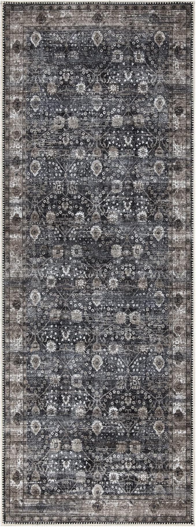 Bloom Rugs Washable Non-Slip 7 ft Runner - Image 3