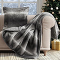 EVERGRACEHOME Ultra Soft Luxury Fluffy Mink Faux Fur Throw Blanket, Thick Warm by EVERGRACEHOME