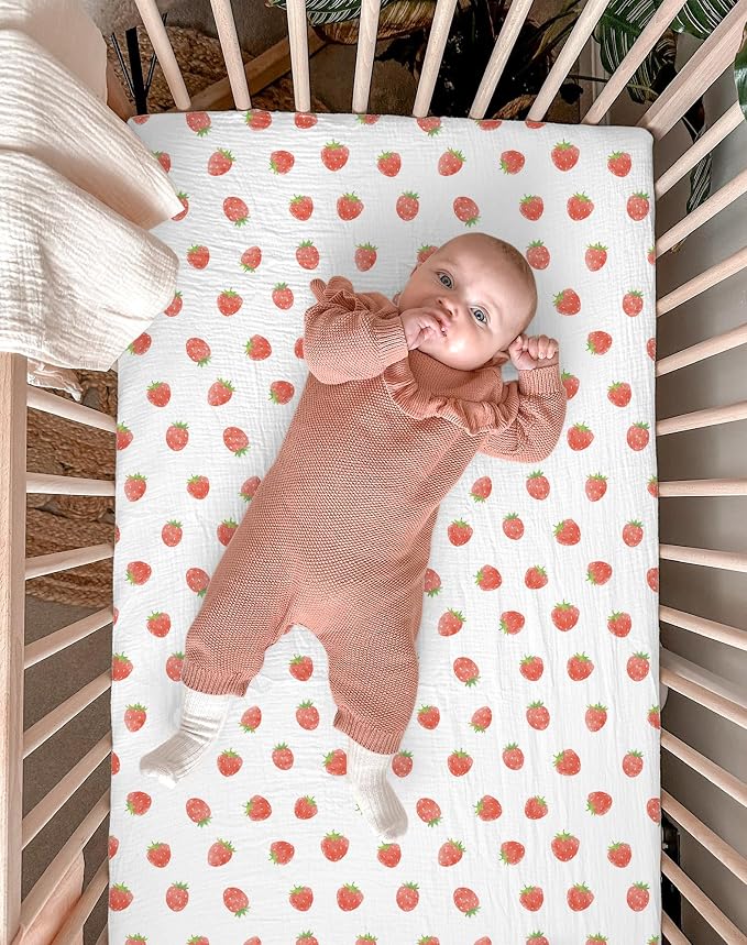 Bassinet Sheet for Baby Boy Girl 2 Pack, Fitted Sheets for Rectangle, Hourglass - Image 5