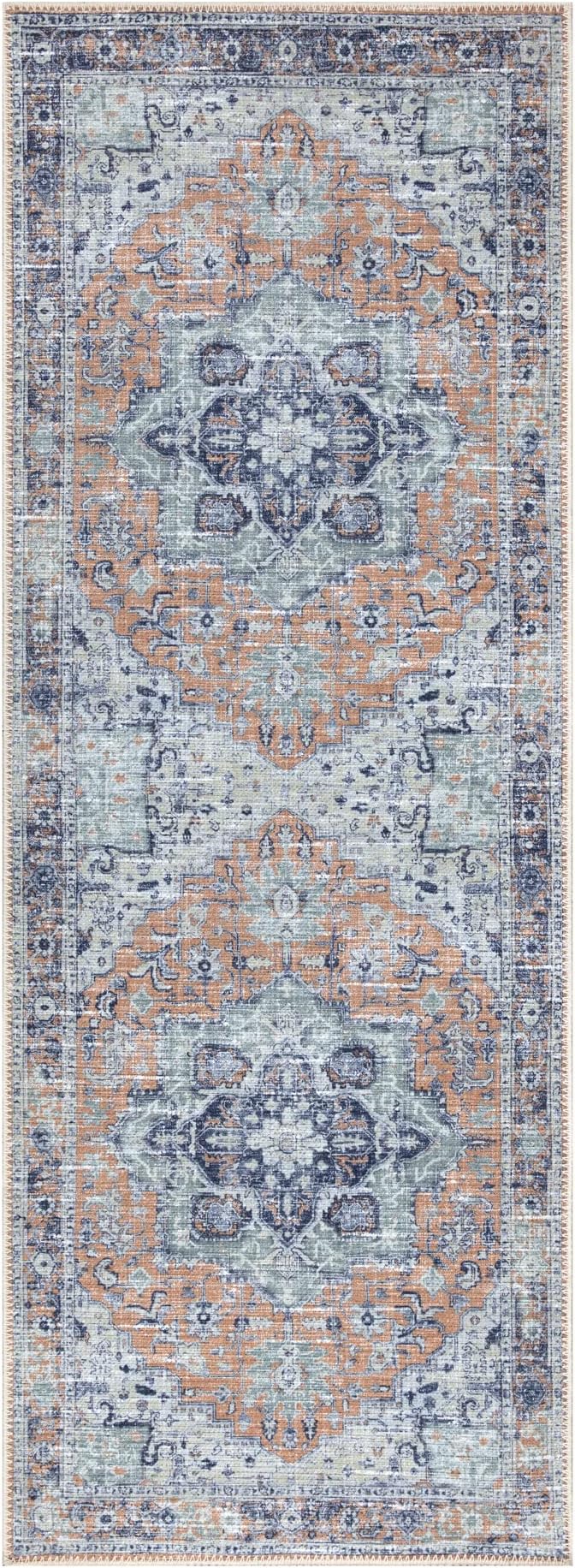 Bloom Rugs Washable Non-Slip 7 ft Runner - Image 3