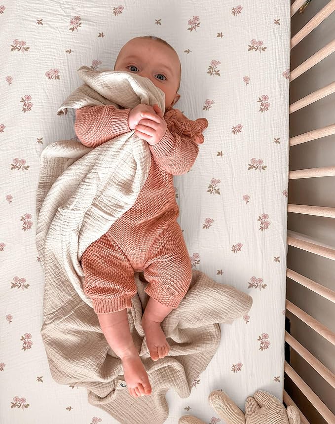 Bassinet Sheet for Baby Boy and Girl 2 Pack, Fitted Sheets for Rectangle - Image 6