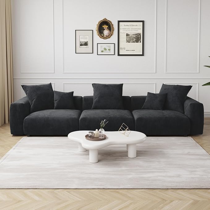 JACH 142"" Luxurious Sectional Couch Sofa - Image 6
