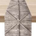 Rustic Wood Bar Door Table Runner, Rustic Country Retro Farmhouse Village Plank by Unknown