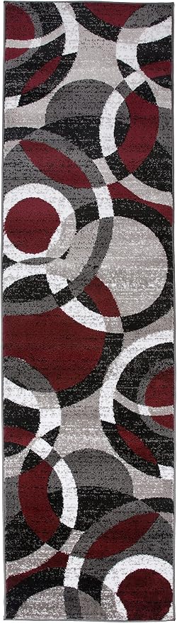 Rugshop Contemporary Abstract Circles Perfect - Image 3