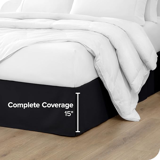 Bare Home Kids Twin Bed Skirt - Image 4